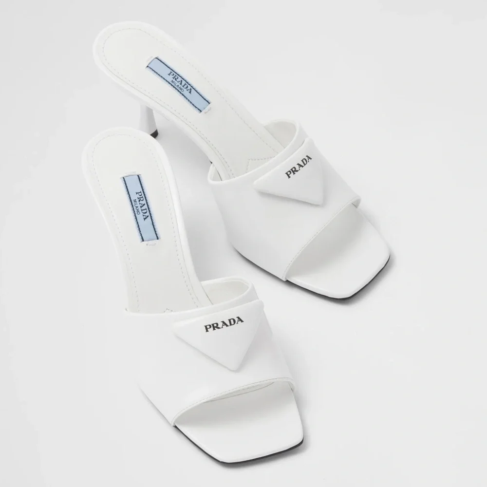 EUC PRADA Leather sandals $1,100 39 - Picture 1 of 13